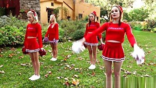 Milf Sixtynining Cheerleading Stepdaughter