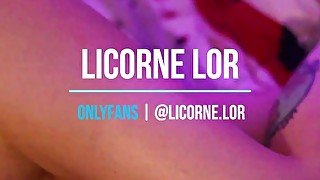 Licorne Lor - amateur blowjob and cumshot