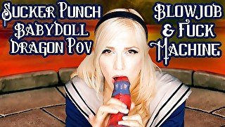 Sucker Punch Bad Dragon POV Fuck Machine