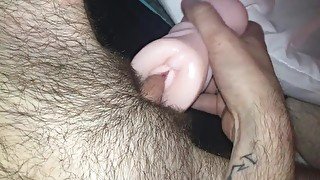 ftm twink slides his dick into tight wet hole