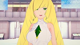 POKEMON TRAINER LUSAMINE ANIME HENTAI 3D UNCENSORED