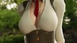 Ashe cowgirl riding on dick (overwatch)