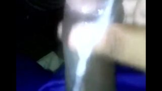 Jerking my dick hard with big cumshot