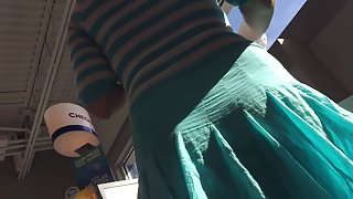 Pharmacy upskirt