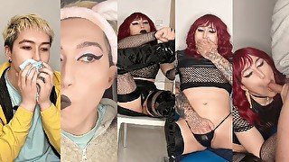 Sissy boy persuaded to transform and fucked by step dad