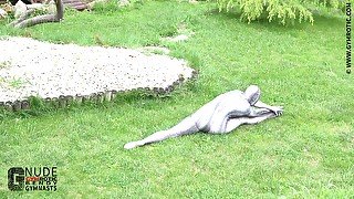 Flexible Zentaidoll In The Park - Watch4Fetish