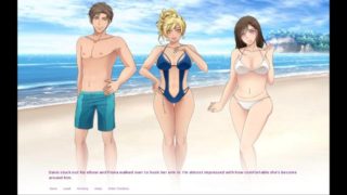 Swing&Cuckold. Double Date, Wife Sharing On Public Beach-Ep 13