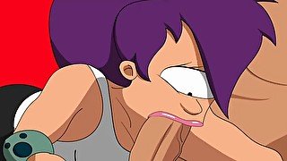 TURANGA LEELA SUCKING COCK (FUTURAMA PORN)