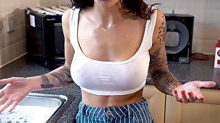 Wet T-Shirt - DownblouseJerk