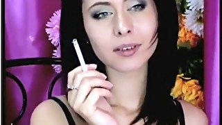 Crazy homemade Smoking, Webcams porn clip