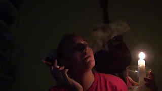 Smoking in the dark alternative video different moods from different camera angles