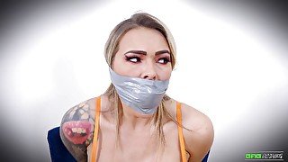 Charley - PVC tape gagged