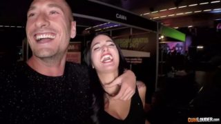 Cute brunette chick has hardcore anal fuck fest