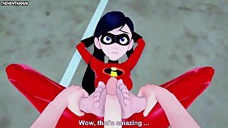 Hentai POV Feet The Incredibles Violet Parr