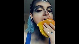 Demon Halloween Cosplay BTS Eating