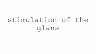 masturbation technique for men. stimulation of the glans.