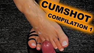 2023 Best Footjob Cumshot Compilation (Part 1)