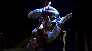 Intense Shibari Live Show With Anuskatzz And Lily Lu From Z-filmz - Dirty Dreaz Extrem Bdsm Bondage - Teaser Video