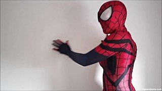 98 New Spidergirl Costume Blowjob - Sex Movies Featuring Sexy Tights