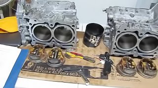 2007 Subaru Impreza Rebuild - Part 2 - Pistons Cylinders and How To Piston