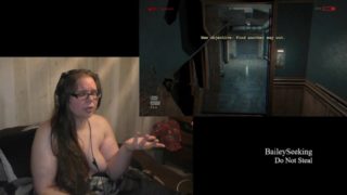 Naked with Vibrator Outlast Play Through part 5