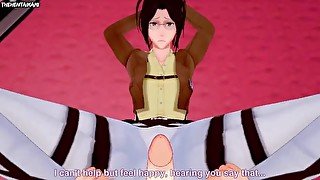 Hentai POV Feet Hange Zoe Attack on Titan