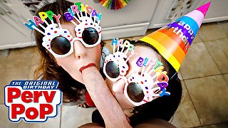 Melody Mynx & Tifa Quinn & Conor Coxxx in A Very Special Birthday Party - PervMom