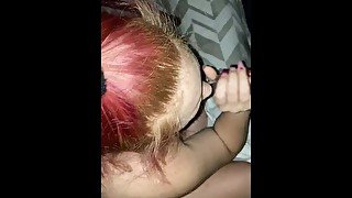 Redhead sneaking giving sloppy head full vid OF: nfmbbuu