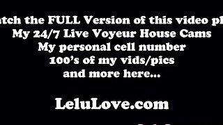 Porn VLOG packed w/ action from POV handjob/blowjob to masturbating dirty talking closeup spreading & lots more - Lelu Love