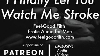 Your Hot Straight Friend FINALLY Lets You Watch Him Jack Off [Erotic Audio for Men] [Gay Dirty Talk]