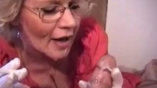 Granny smoking bj