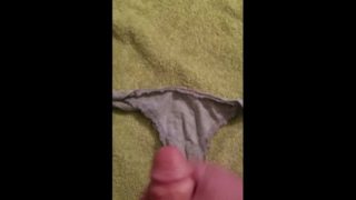 Playing with panties