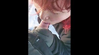 Getting head in the snow