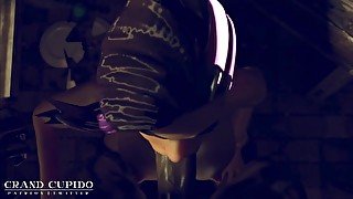 [Blacked] Sombra Blowjob [Grand Cupido]( Overwatch )