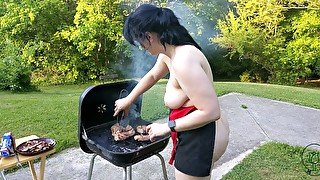 Stripping and Grilling in the Backyard - Trailer