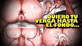 ENORME CULO de clienta saca TODA tu LECHE en tienda [sexo publico/anal/assjob] RolePlay ASMR Hentai