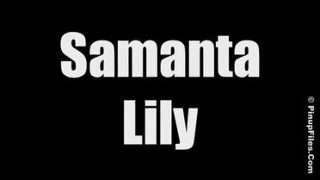 Seductive buxomy Samanta Lily