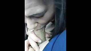 MILF Sucks Dick in the Backseat of Dennys Parking Lot THROWBACK!!!