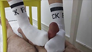 Goddess Lina white sockjob Vol 6