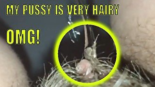 OMG CRAZY HAIRY PUSSY PISS POV