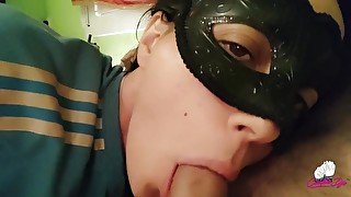 i Masturbate on her face, but she can't help but lick it and then she squirt me.