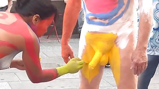 New york public body paint