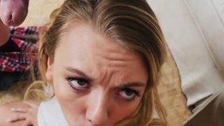 Broke Teen Molly Mae Needs To Suck Cock For Cash