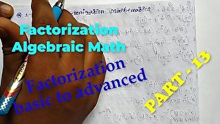 Factorization Math Slove by Bikash Edu Care Episode 13