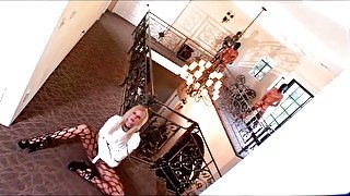 Sexy milf hannah harper tied up and get fucked