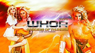 Phoenix Marie Piper Perri in Whor: Goddess of Thunder, A DP XXX Parody 2 - DigitalPlayground