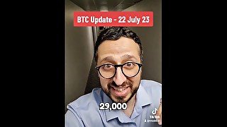 Bitcoin price update 22 July 2023 with stepsister