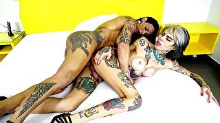 Two TS in Wild Sex