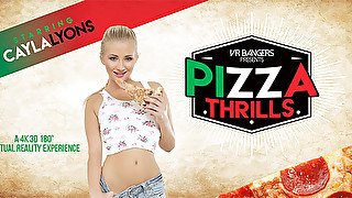 Cayla Lyons in Pizza Thrills - VRBangers