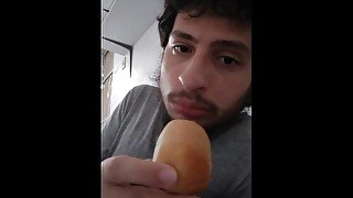 hotd dogs e pasteis, ( cara cheio de tesao ( comendo pra krlh